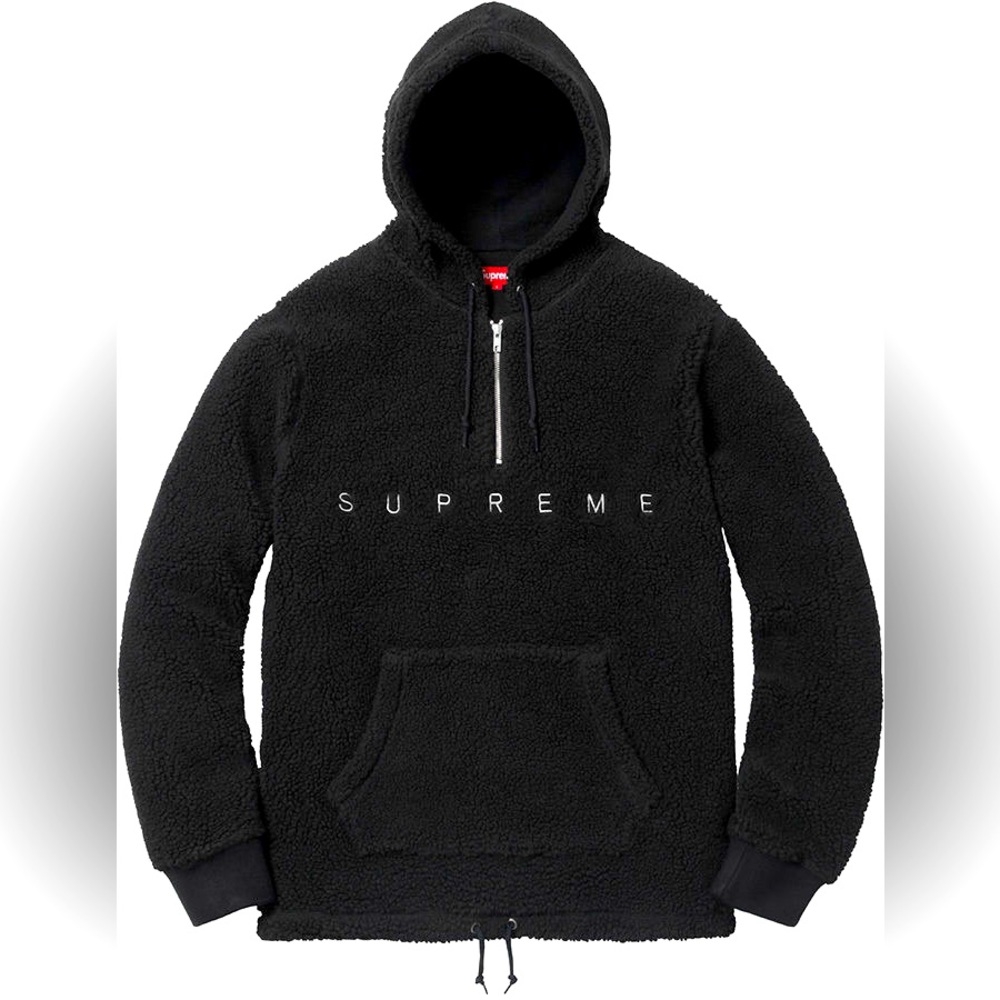 Supreme Half Zip Sherpa Jacket